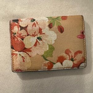 Gucci Floral Card Holder